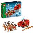LEGO Santa's Sleigh Building Toy Set with Santa Claus Figurine & Reindeer E681
