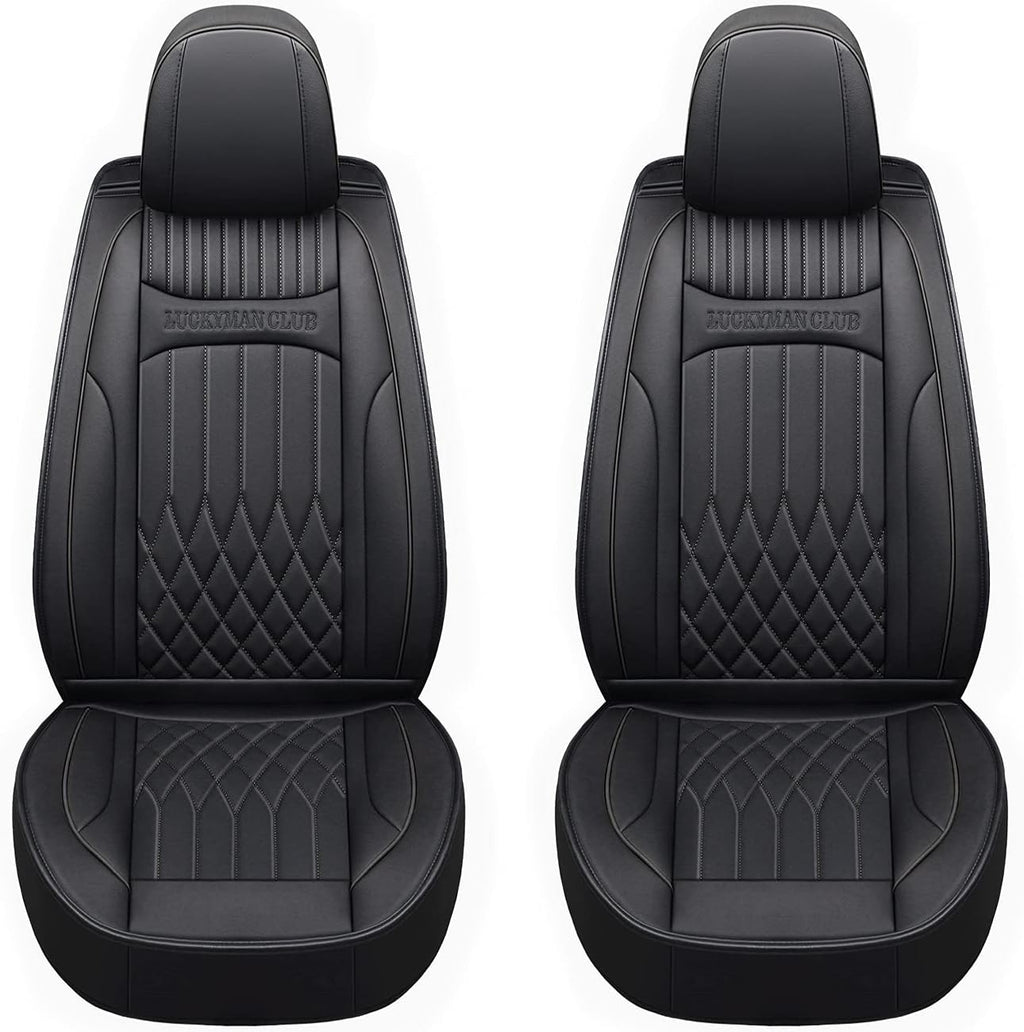 Universal Car Seat Covers Full Set Black/Red Q95827