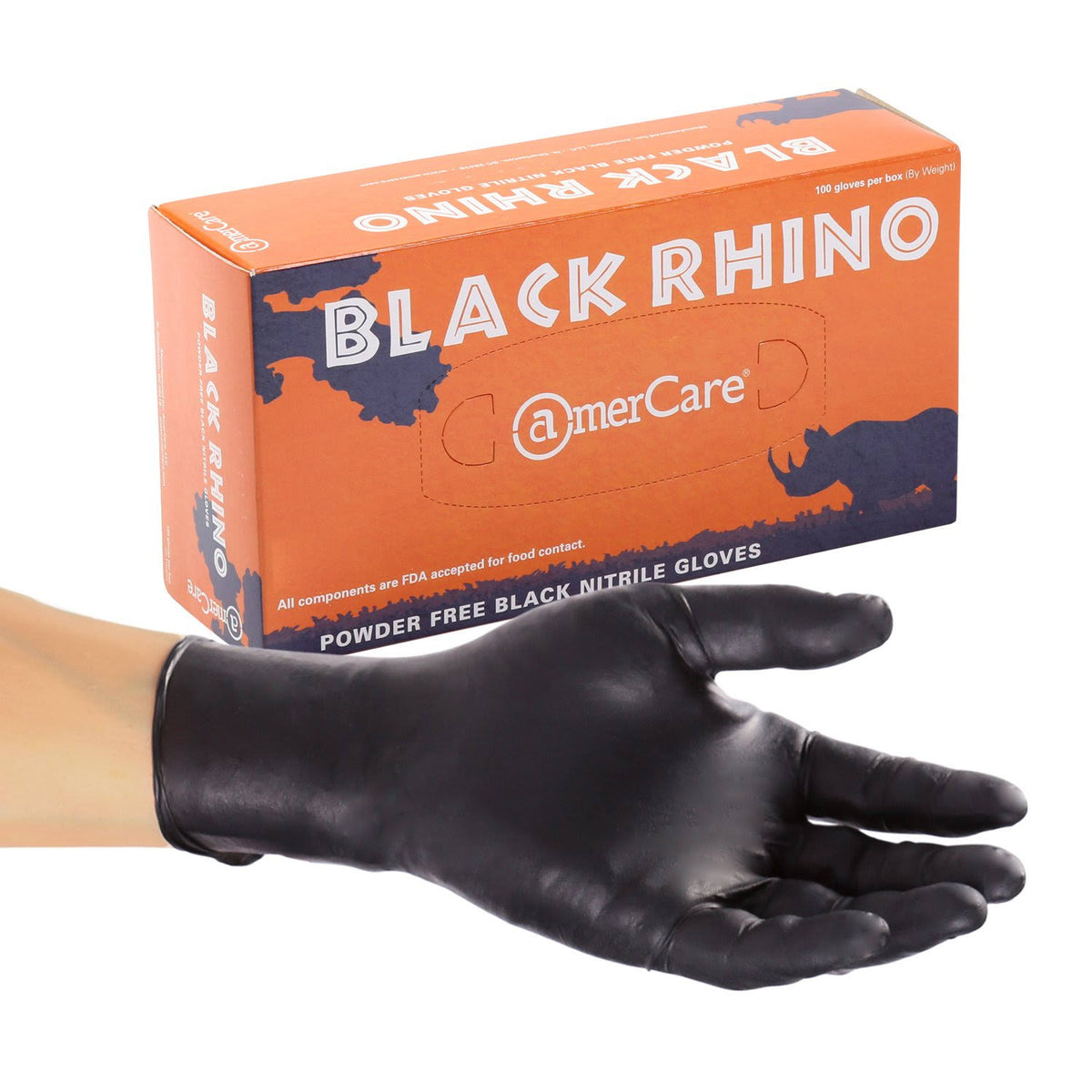 Black Nitrile Gloves XL 1000 Count Y586726