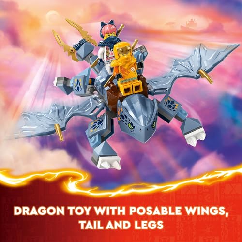 Young Dragon Riyu Playset with 3 Ninja Minifigures U4156