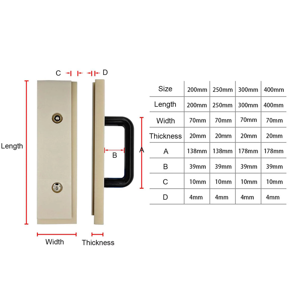 Portable Nylon Floor Installation Tool 40cm G6821