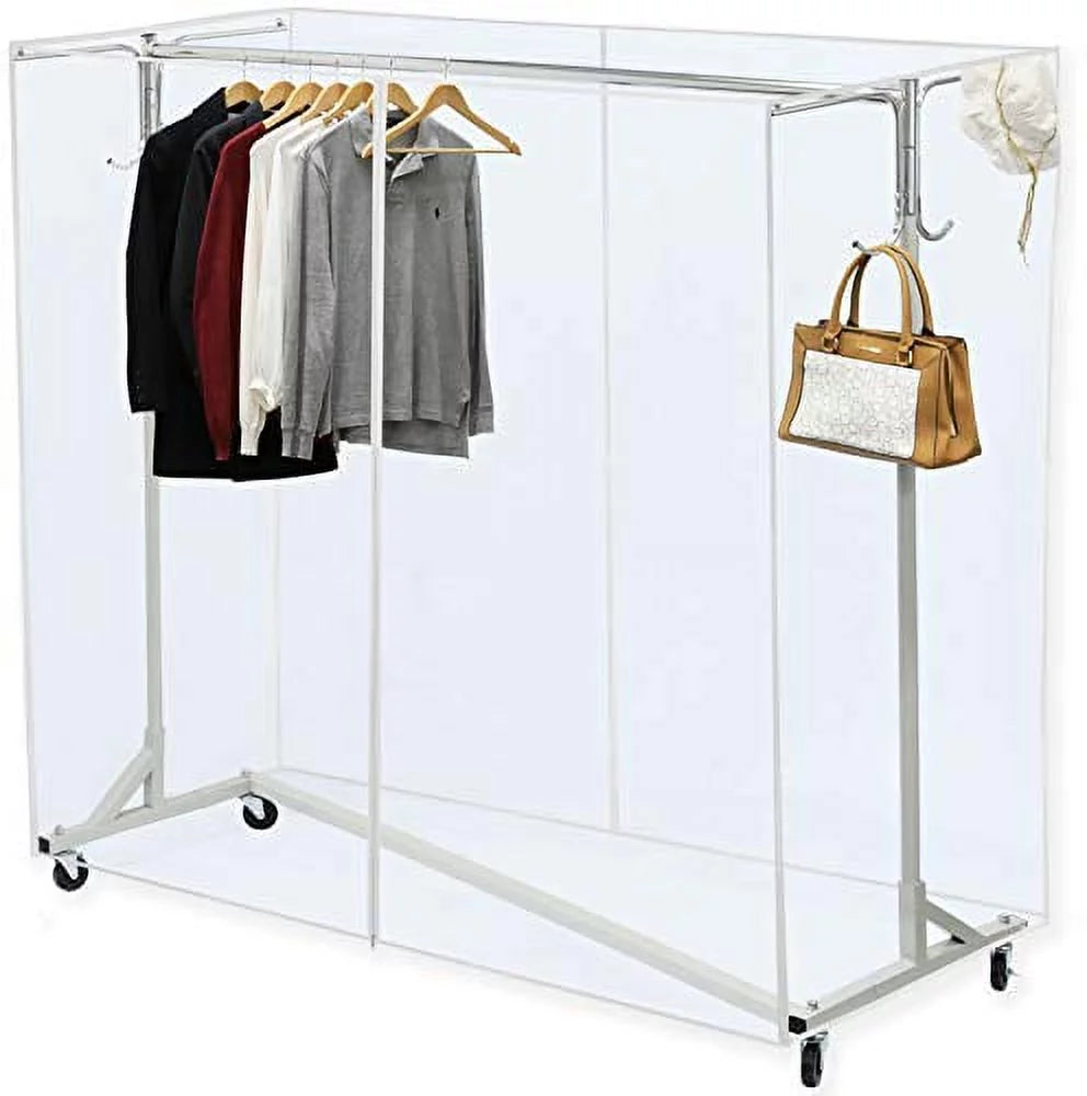 Industrial Grade Garment Rack with 62" Extra Long Bar X5101