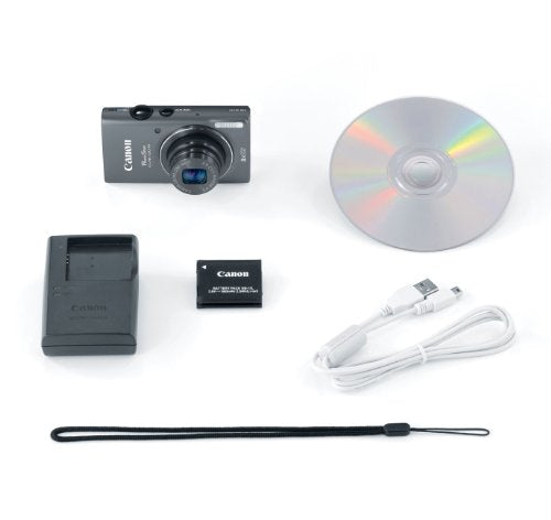 16.0 MP Digital Camera with 8x Optical Zoom 28mm Wide-Angle Lens (Gray) Z419