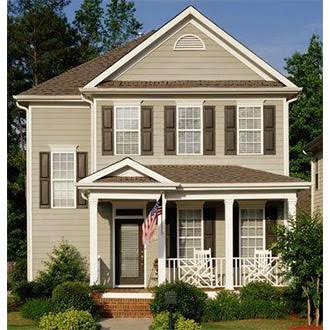 Bright White Raised Panel Vinyl Exterior Shutters (Pair) F92620