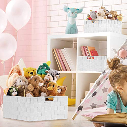 Set of 9 Beige Storage Baskets P98006