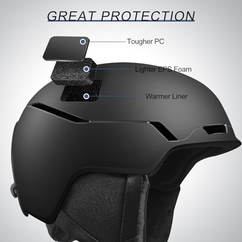 Adjustable PC Shell EPS Foam Snow Helmet B95701
