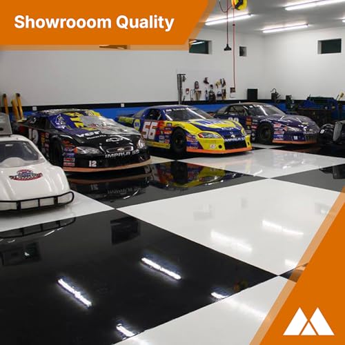 2.5 Car Garage 4 Gallon Epoxy Resin Concrete Coating Kit G885393