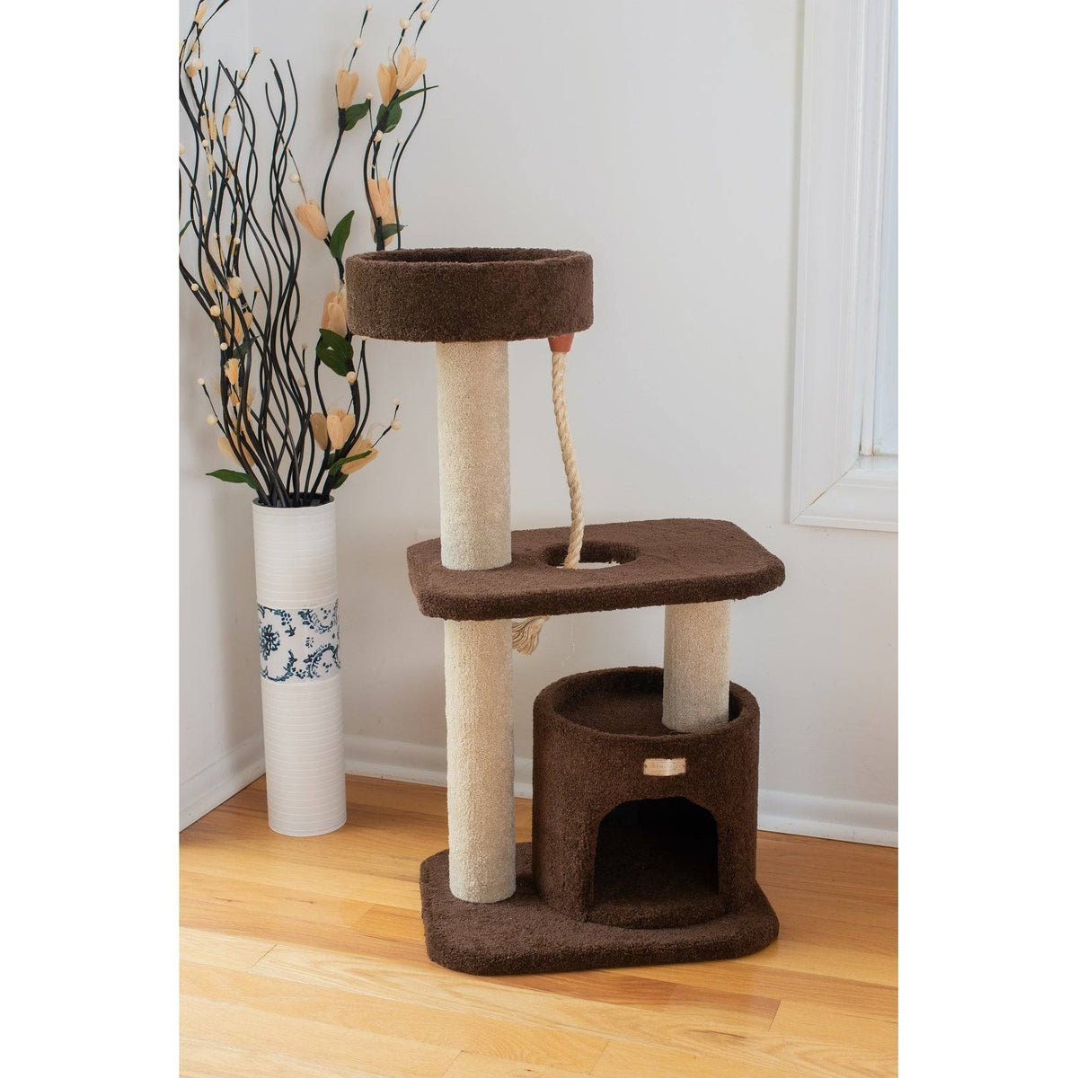 Carpeted Cat Tree D1395