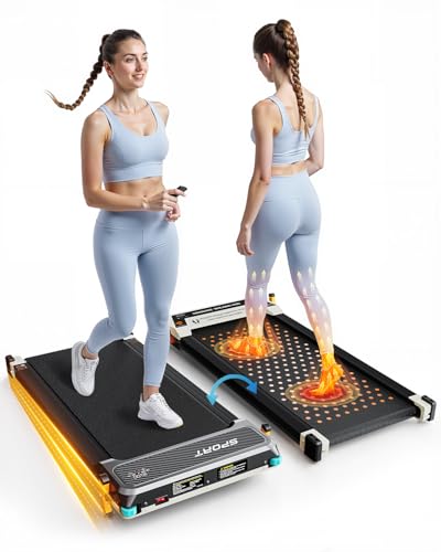 Walking Pad Treadmill with Incline, 2 in 1 Walking Machine Q711013
