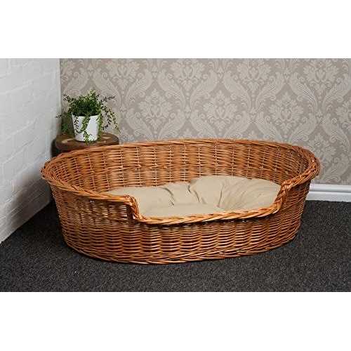 Wicker Dog Bed Basket I61042