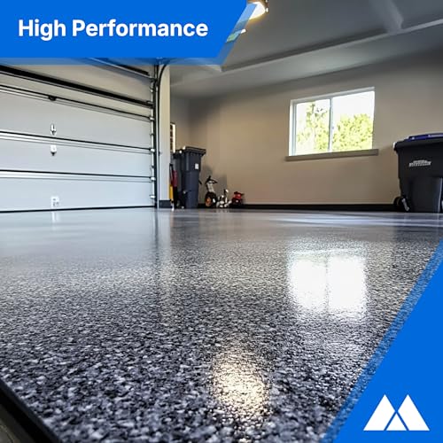 2.5 Car Garage 4 Gallon Epoxy Resin Concrete Coating Kit G885393