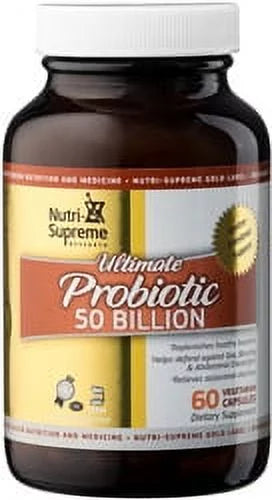 60 Vegetarian Capsules Probiotic A33558