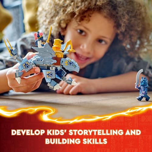 Young Dragon Riyu Playset with 3 Ninja Minifigures U4156