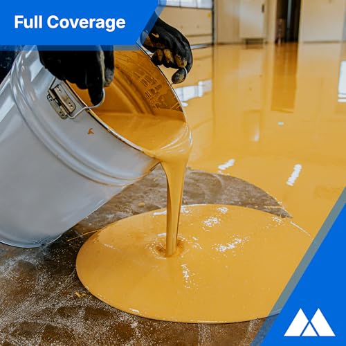 2.5 Car Garage 4 Gallon Epoxy Resin Concrete Coating Kit G885393
