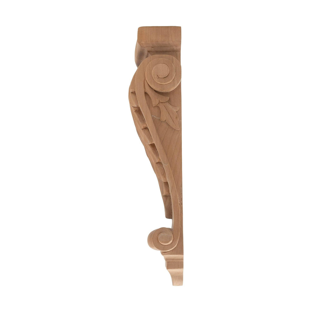 Small Carved Wood Corbel G9751