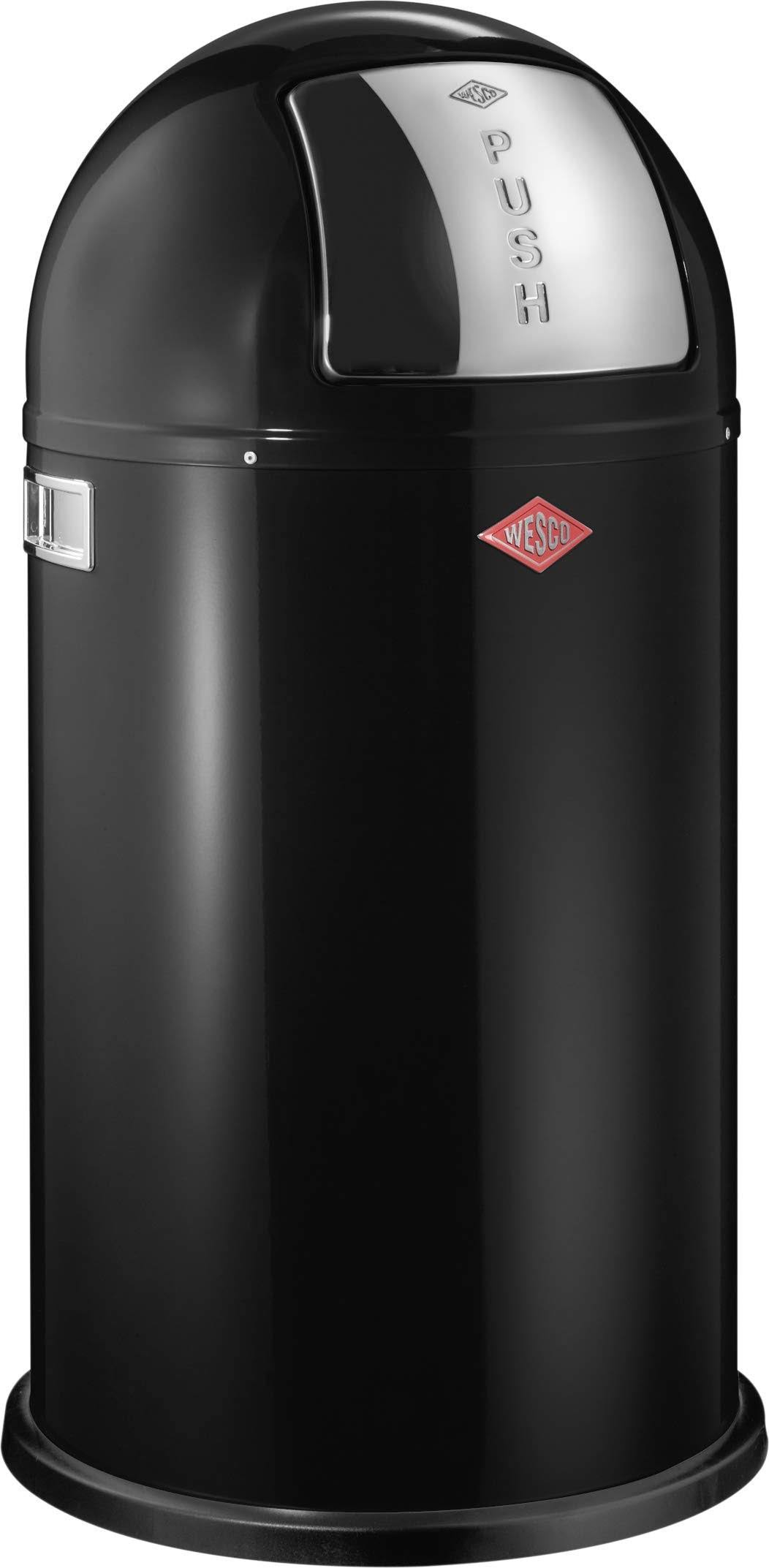 Black 50L Trash Can N11578