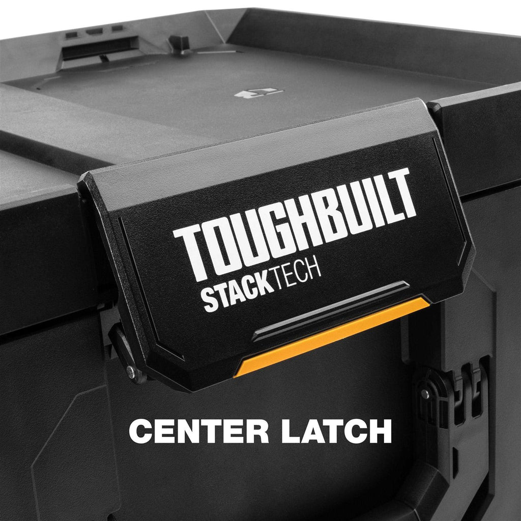 Large 21-in Black Plastic Lockable Tool Box X461