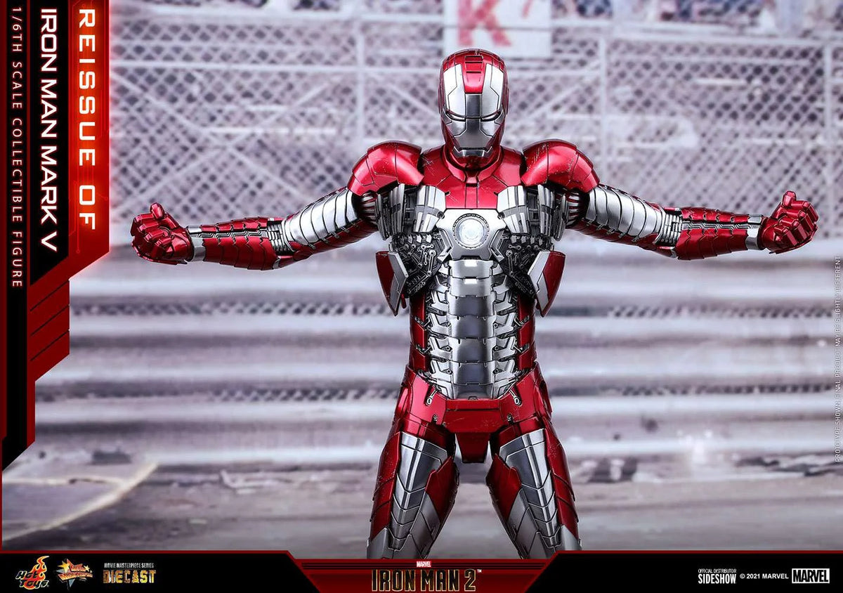 Diecast Iron Man Mark V Collectible Figure Y79427
