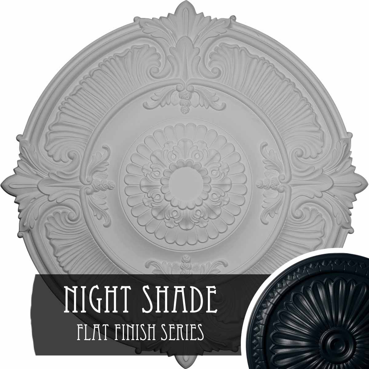 Hand-Painted Ceiling Medallion N10549