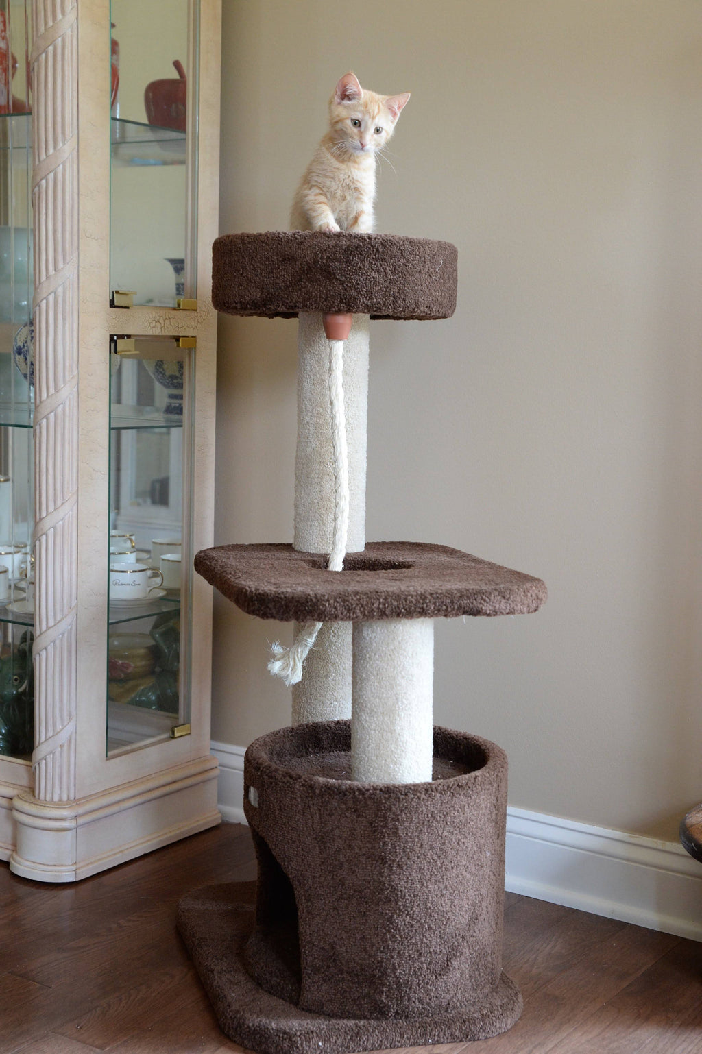 Carpeted Cat Tree D1395