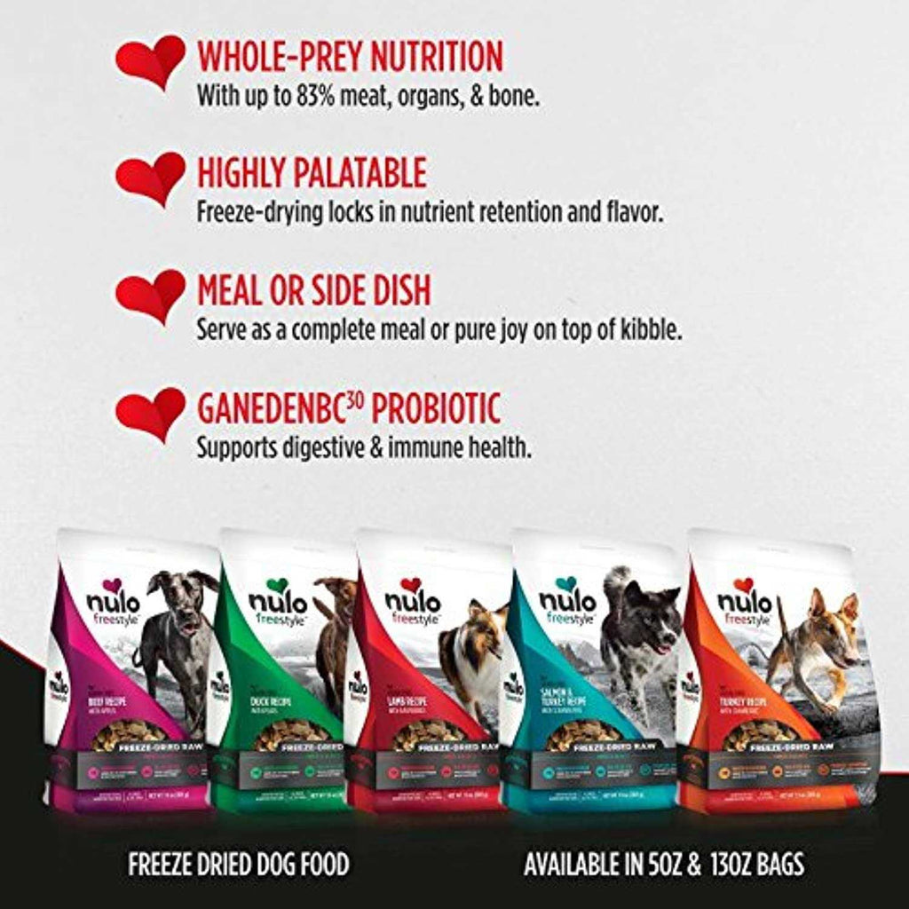 Freeze-Dried Raw Beef with Apples Dog Food A434