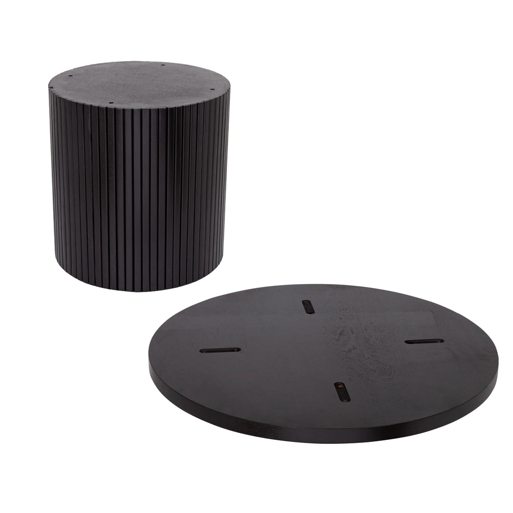 Black Round Coffee Table X582