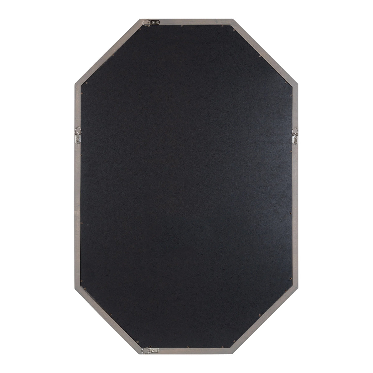 Octagon Wall Mirror, Gray 24x36 C43091