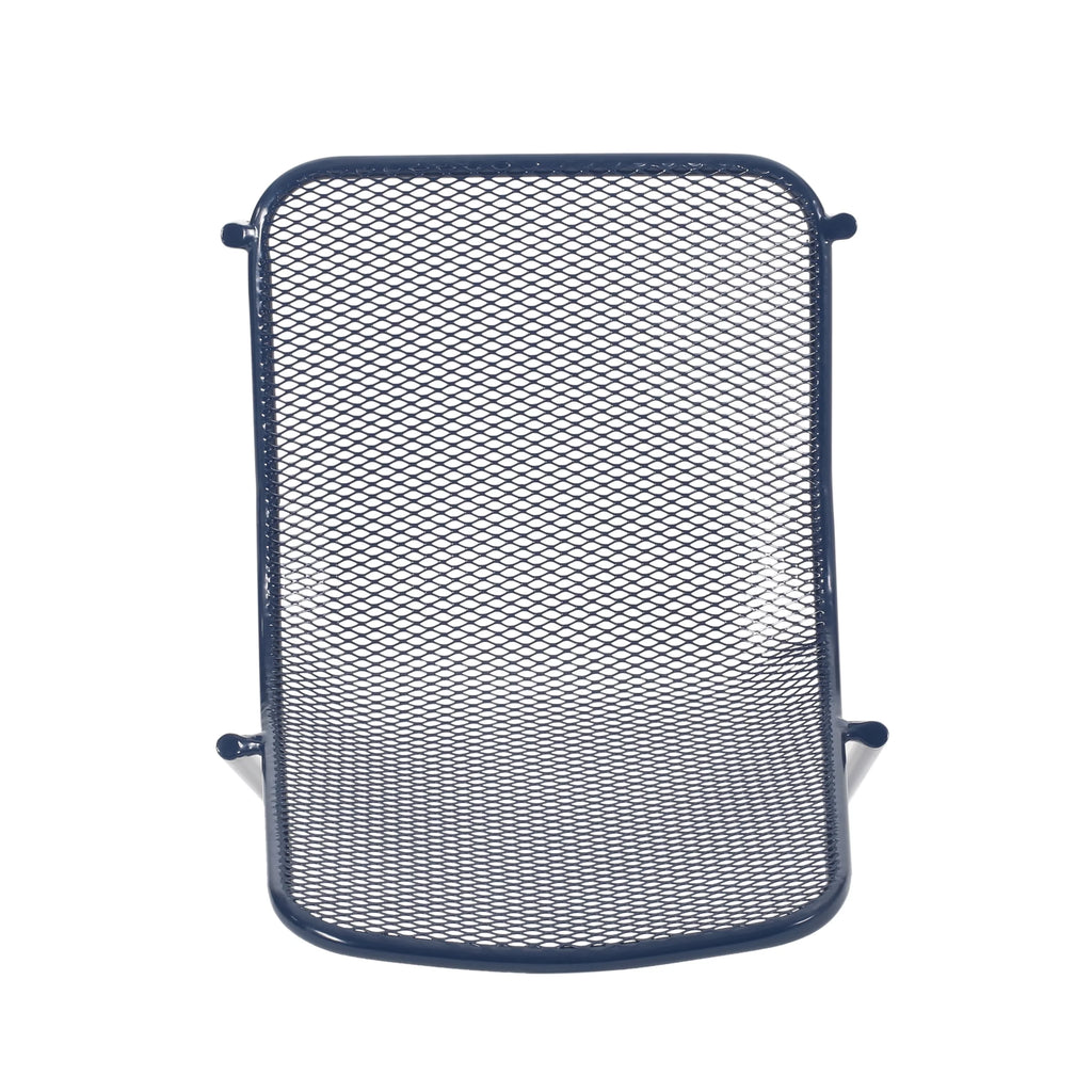 Matte Navy Blue Outdoor Dining Chair Set of 2 W754085