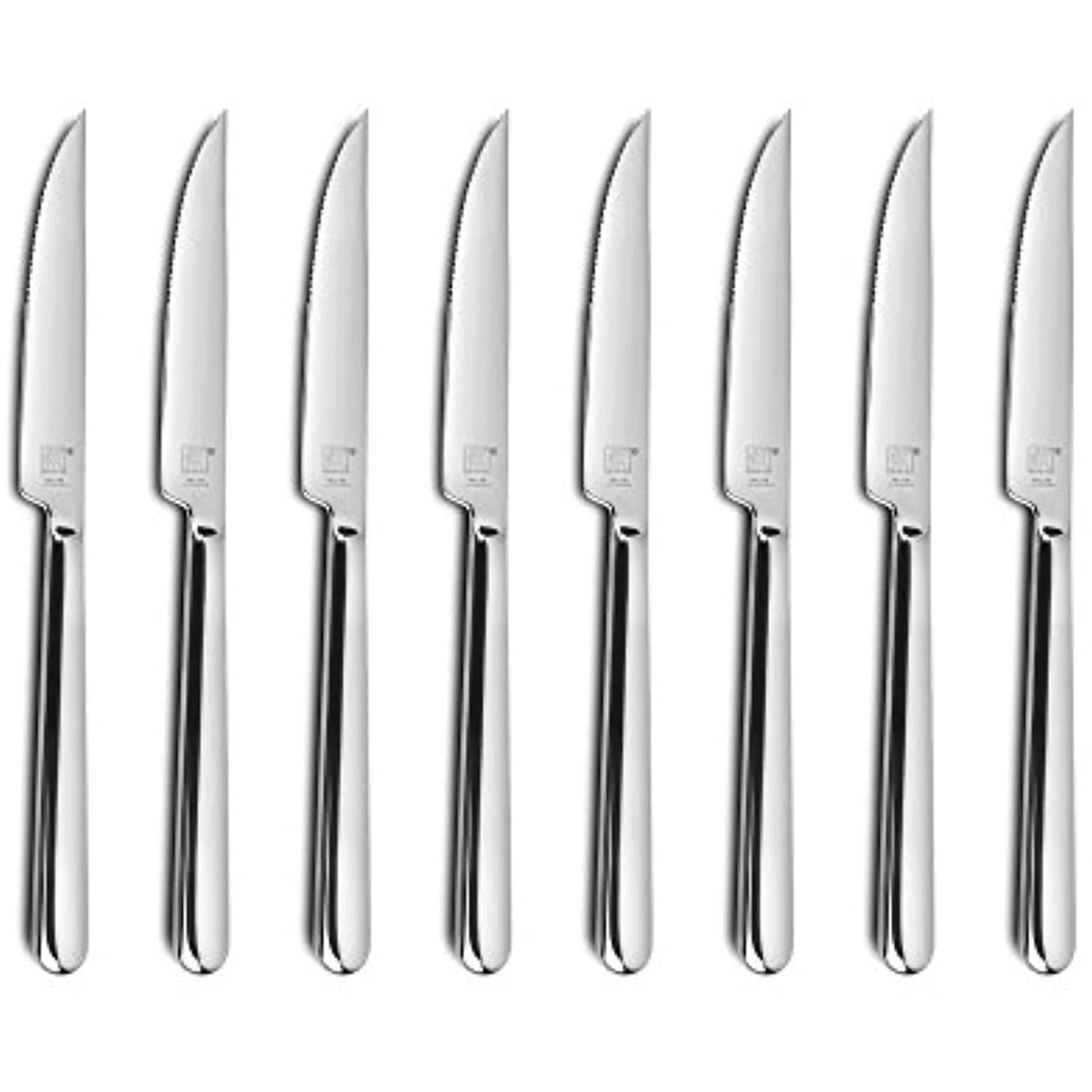 Stainless Steel Steak Knife Set with Wood Box R11869