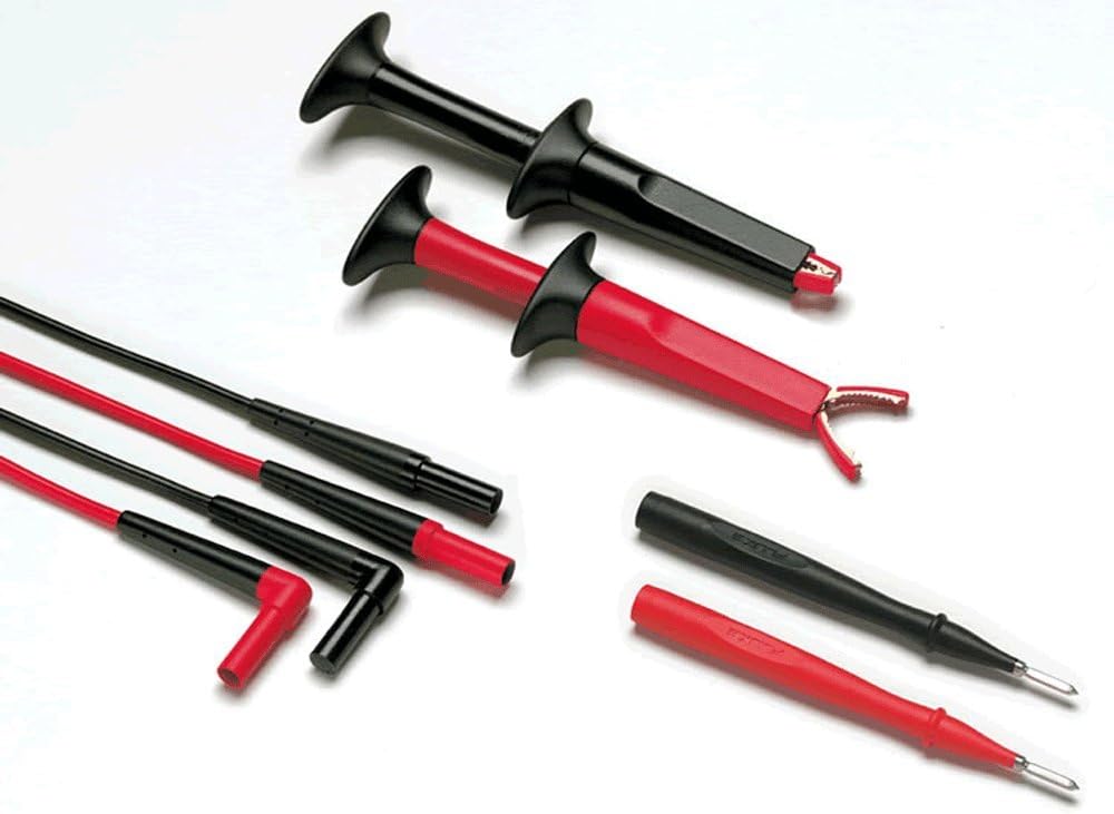 Red/Black Deluxe Electronic Test Lead Set Z345