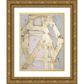 Gold Ornate Wood Framed Art Print Z816