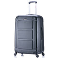 28" Hardside Lightweight Luggage with Spinner Wheels, Black E344