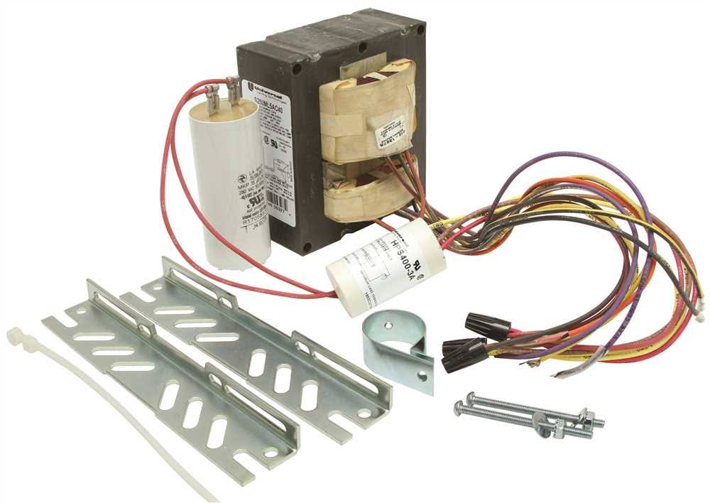 High Pressure Sodium Ballast Kit, 1 x 250 Watt, 5 Tap G9722