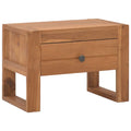 Solid Teak Wood Bedside Cabinet I26040