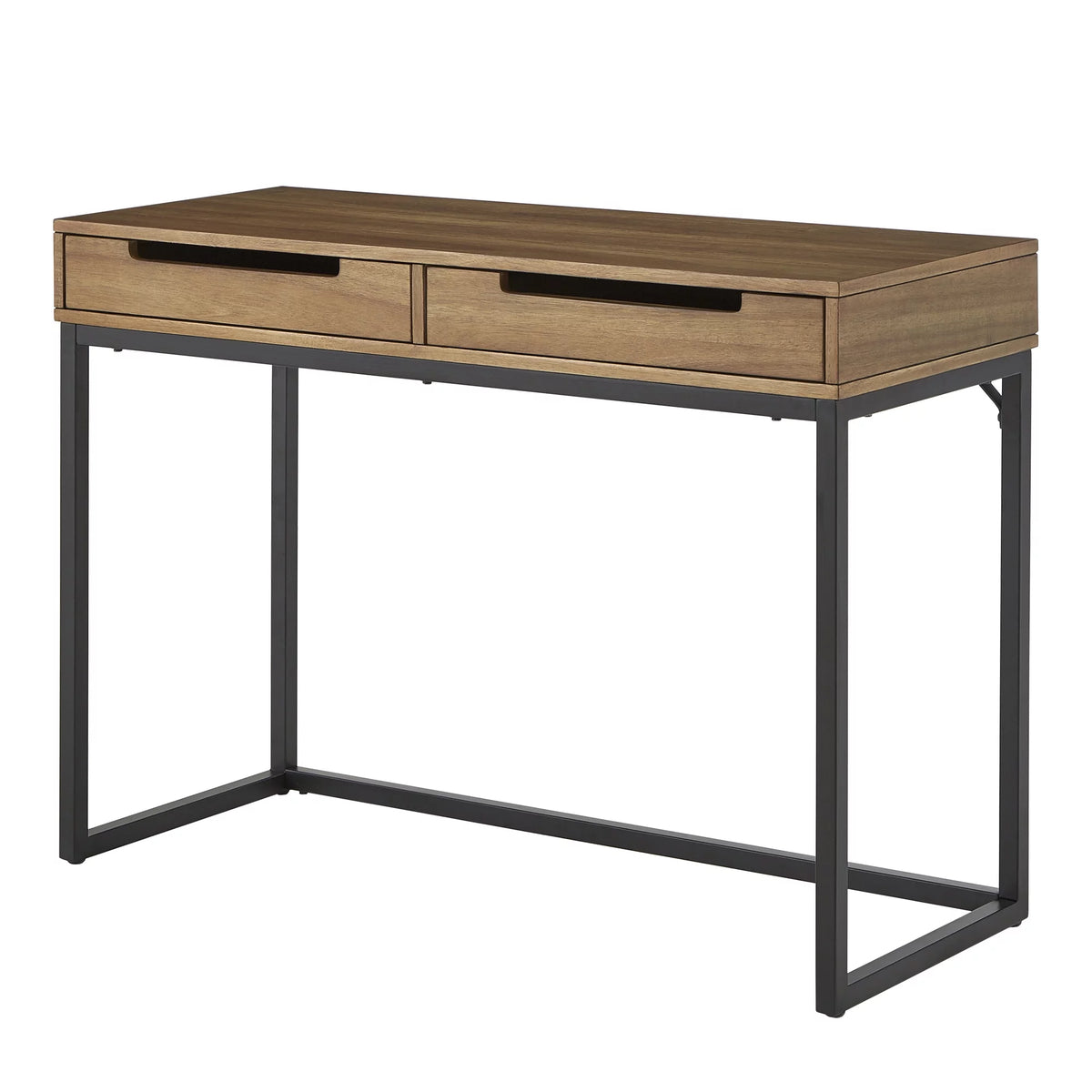 Cherry Finish 2-Drawer Desk X4694