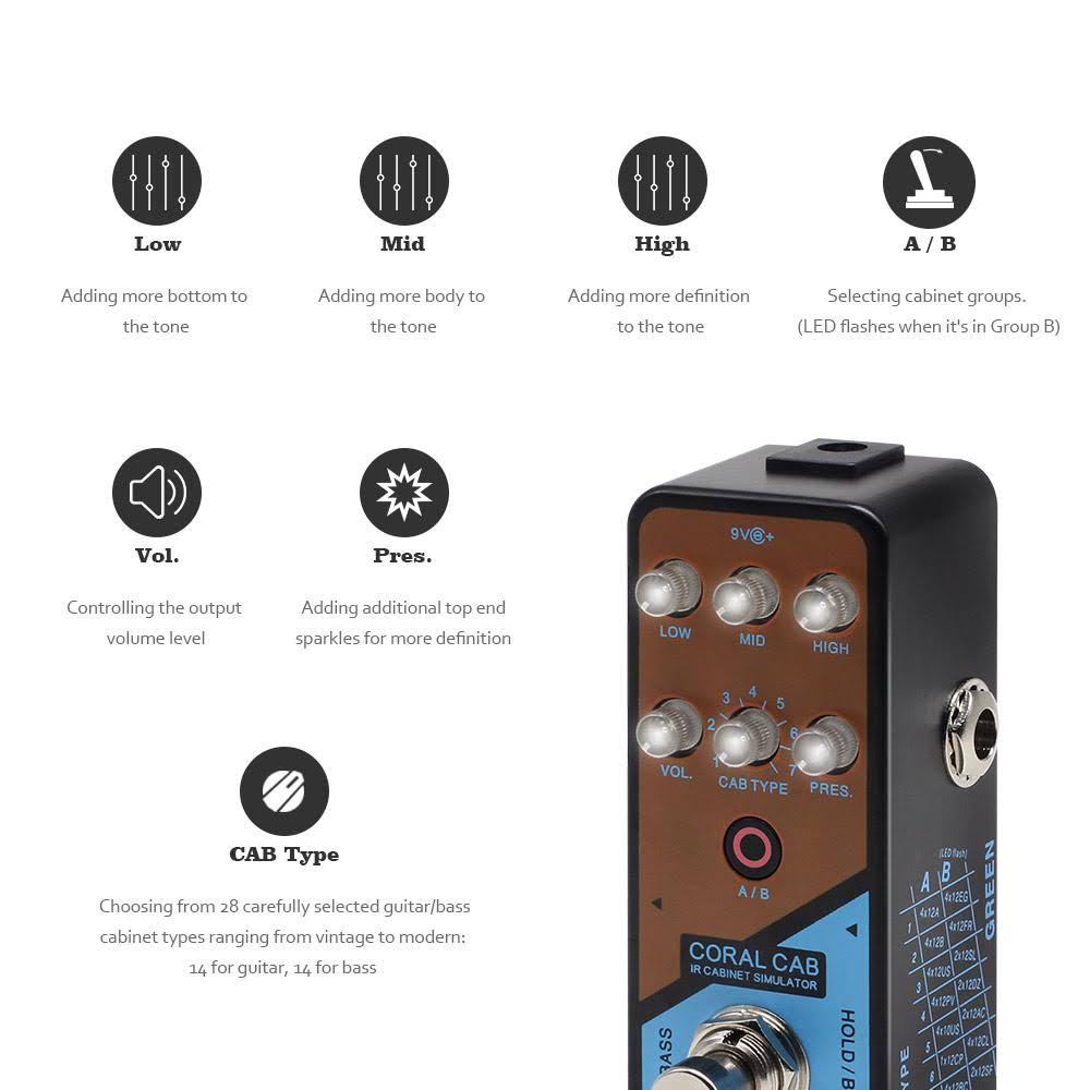 Orange Guitar Bass Cabinets Simulator T3975