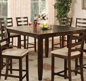 Counter Height Dining Square Table with Butterfly Leaf N659766
