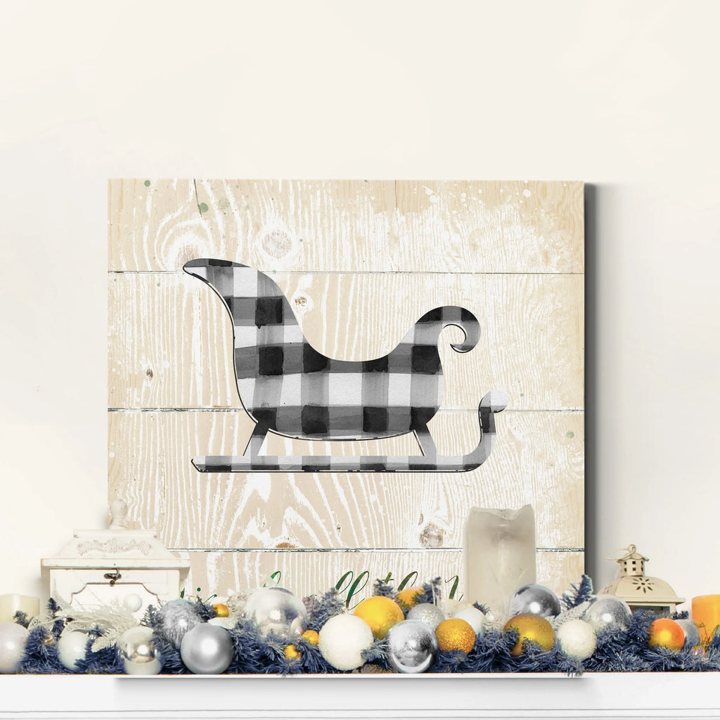 Buffalo Check Gallery Wrapped Canvas 10x10 U4186