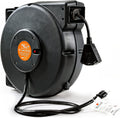 Extension Cord Reel Retractable 12AWG x 75' Feet Cable with Triple Tap Connector C83301