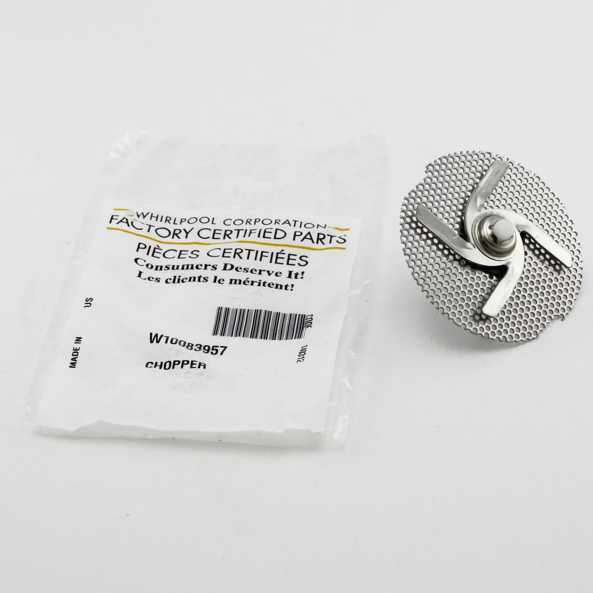 Food Chopper for Whirlpool Dishwasher A251856