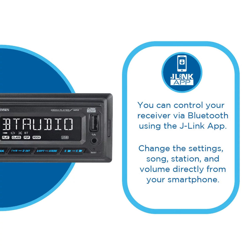 Single DIN Car Stereo Radio with Bluetooth Z7824