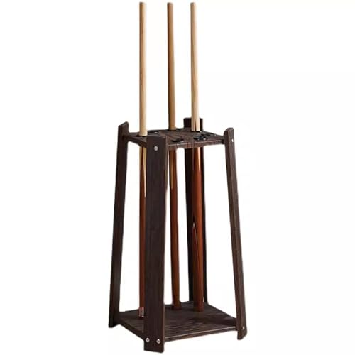 Freestanding Billiard Cue Rack Holds 8 Pool Cues Floor Stand U1363