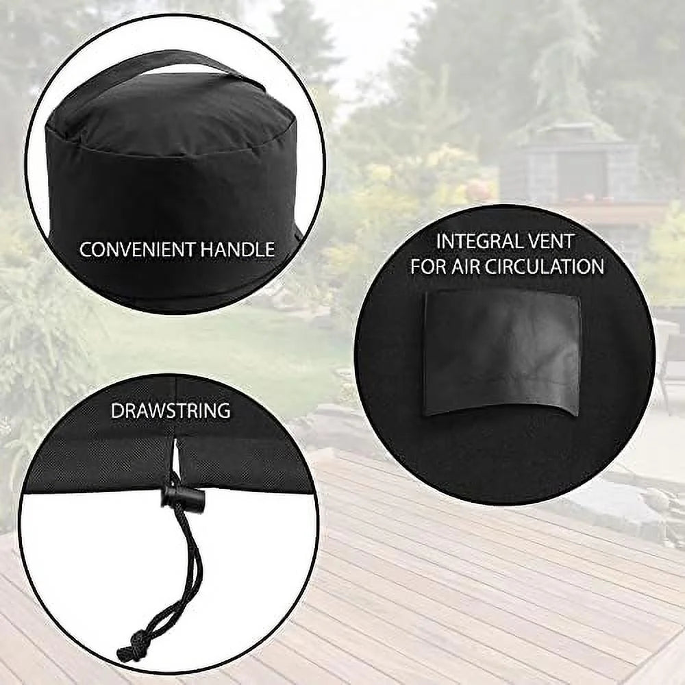 Ceramic Grill Cover, Universal Fit, Heavy-Duty Waterproof Fade Resistant Fabric P175723