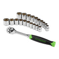 3/8 in. Drive SAE and Metric Socket Set, 21-Piece V127431