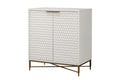 White Wood Bar Cabinet L437