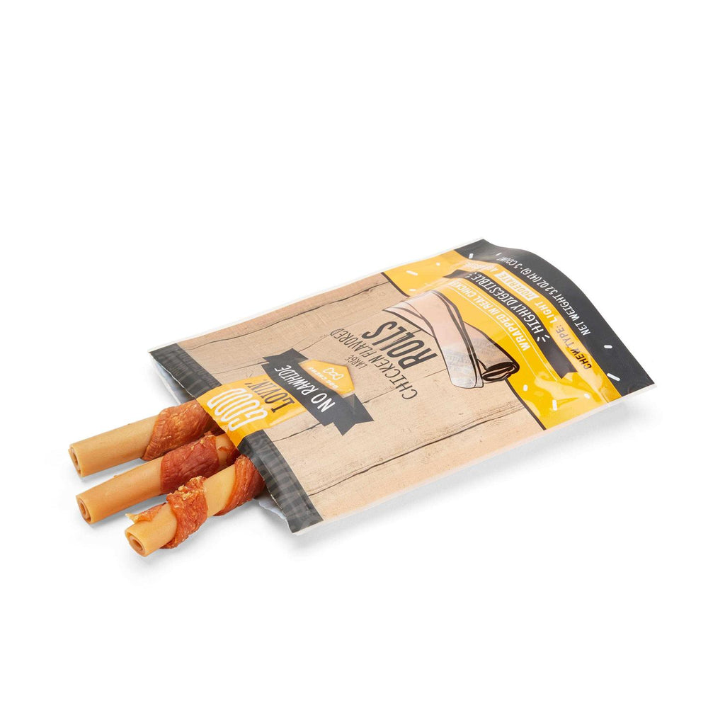 Chicken Flavored Rolls for Dogs V248