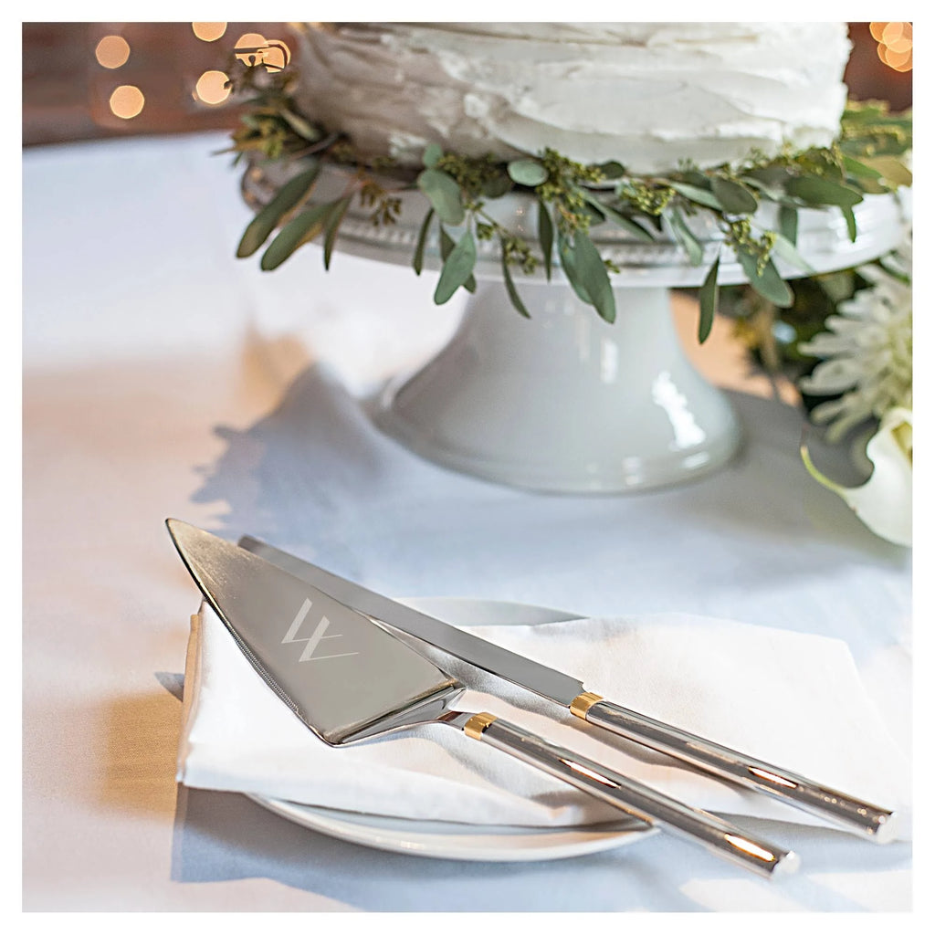 Golden Cake Serving Set B4345