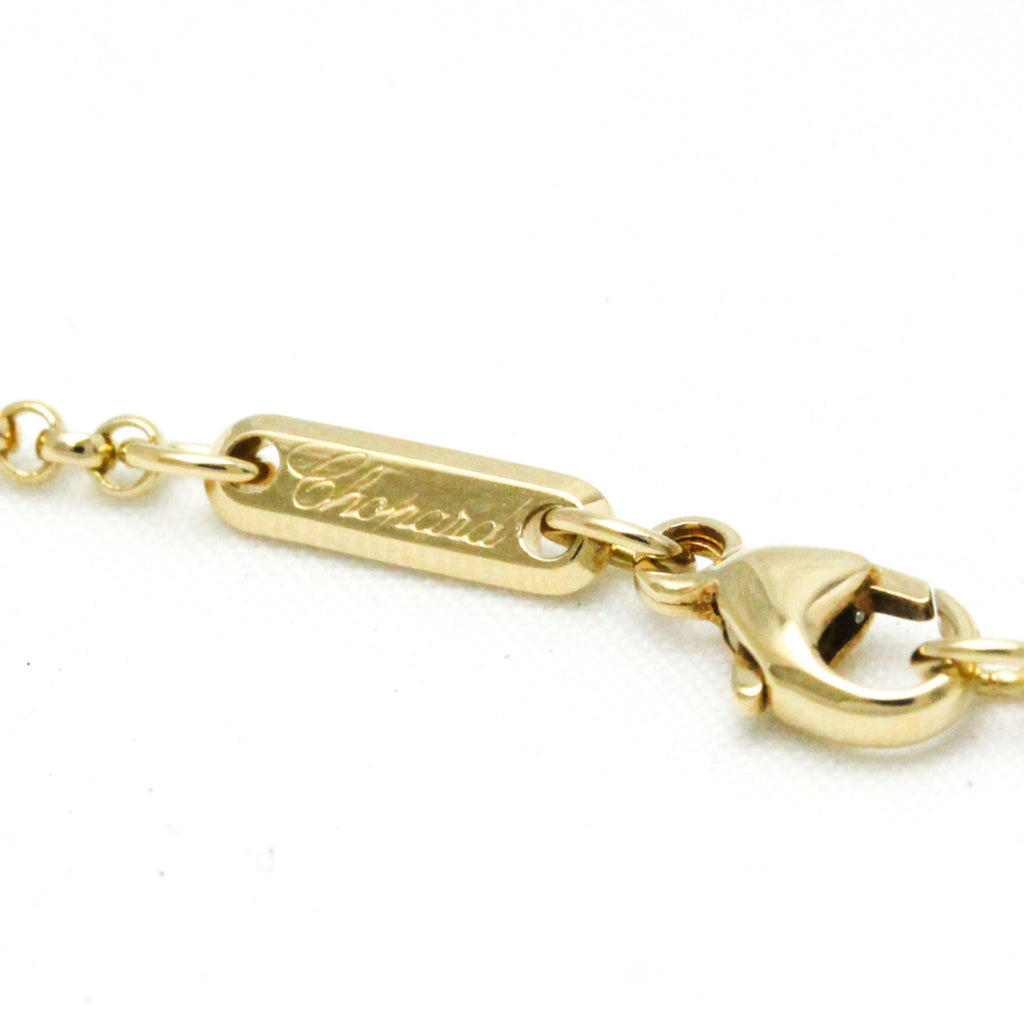 18K Yellow Gold Diamond Pendant Necklace T535671