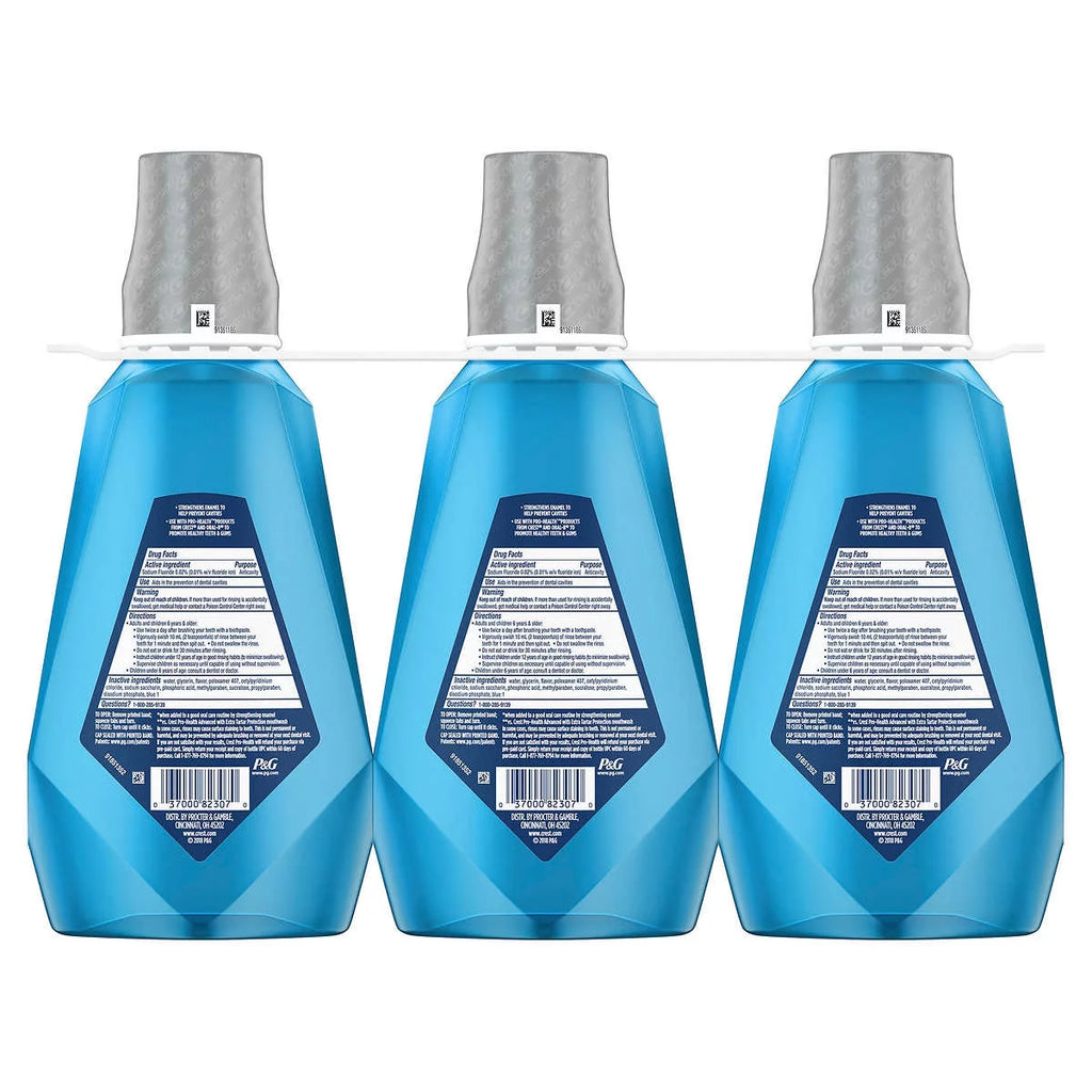 Mouthwash 1 liter 3-pack W5727