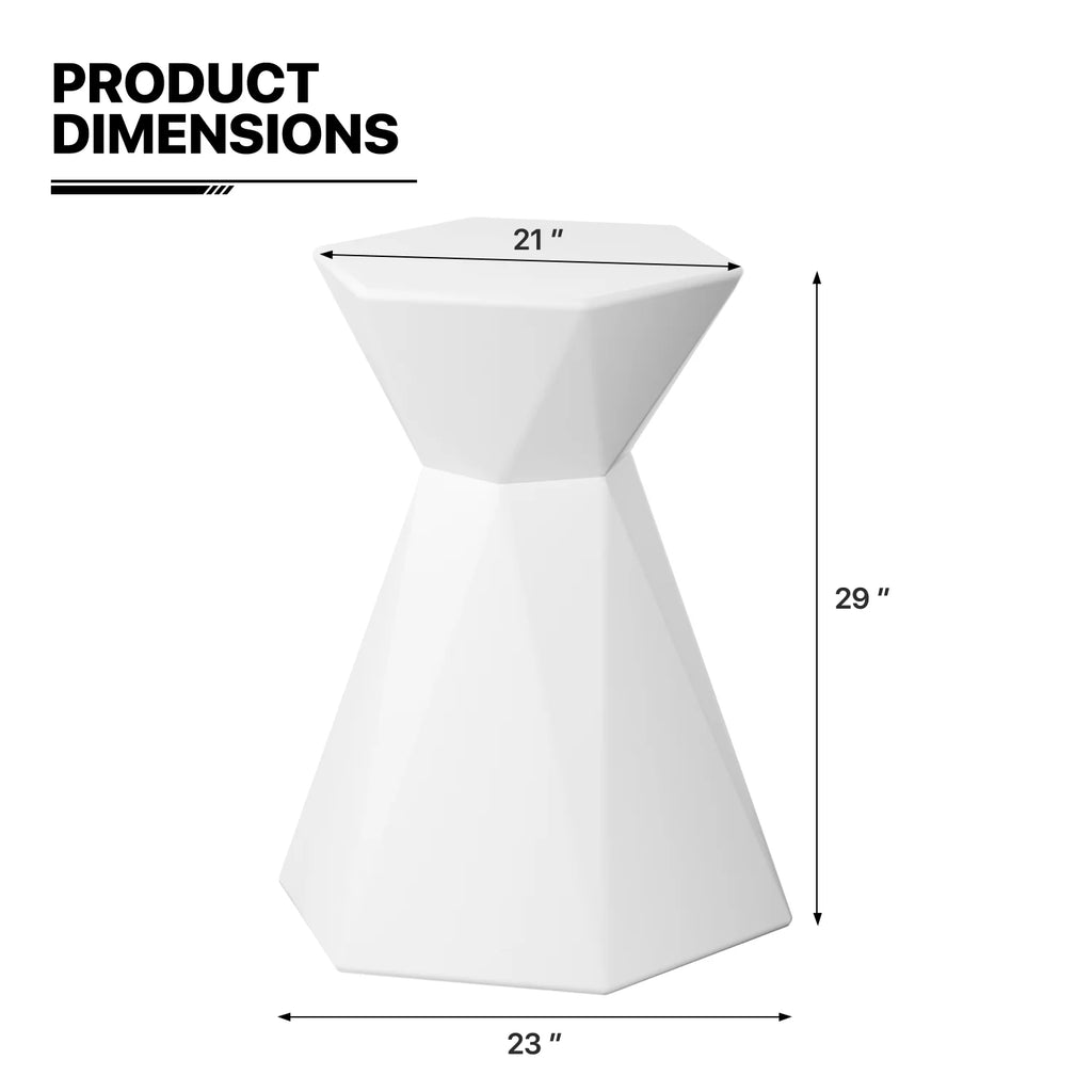 Hexagonal LED Light Up Bar Table with Remote Control S7964